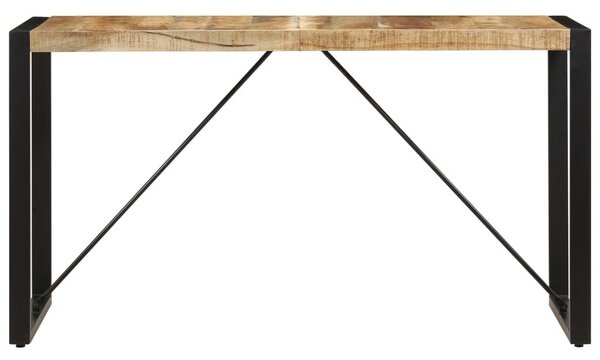 Tömör mangófa étkezőasztal 140 x 70 x 75 cm