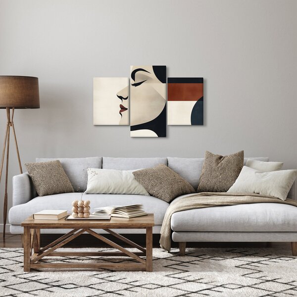 Kép - Nő profilból (90x60 cm)