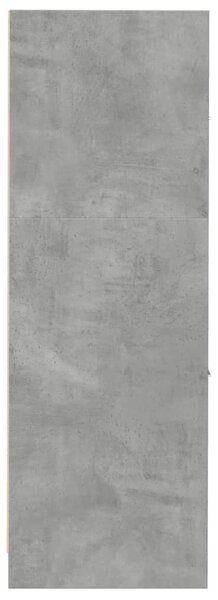 Betonszürke szerelt fa patikaszekrény 30 x 41 x 118 cm