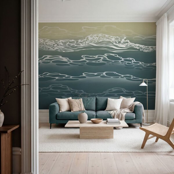 Fotótapéta Fehér felhők az égen, Absztrakt fotótapéta, Népszerű fotótapéta, t01122 - Tapeko.hu