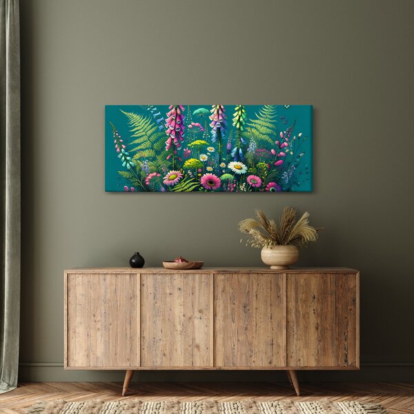 Kép - Mezei virágok (120x50 cm)