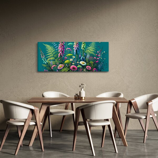 Kép - Mezei virágok (120x50 cm)