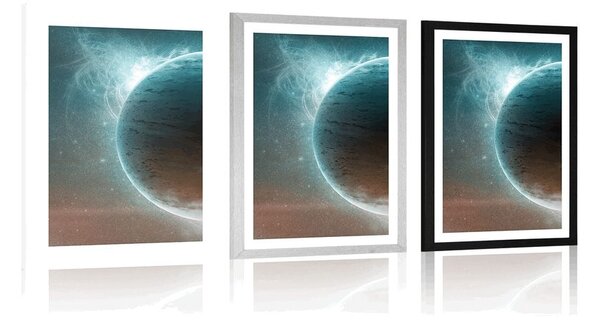 Poszter paszportuval végtelen univerzum
