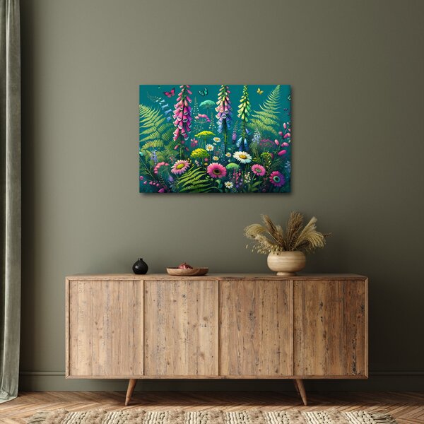 Kép - Mezei virágok (70x50 cm)
