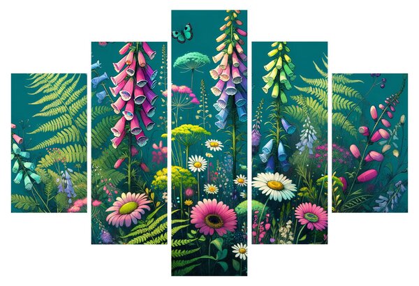 Kép - Mezei virágok (150x105 cm)