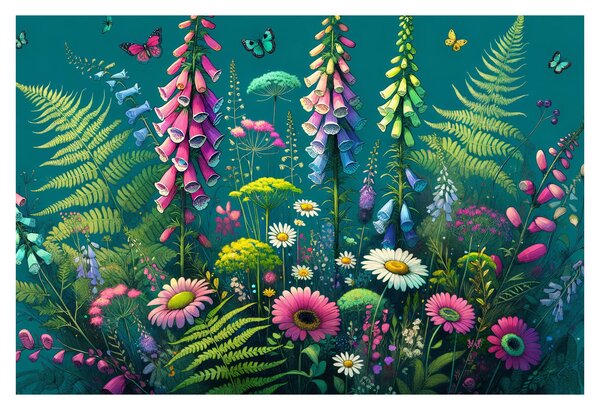 Kép - Mezei virágok (90x60 cm)