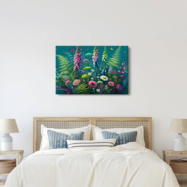 Kép - Mezei virágok (90x60 cm)