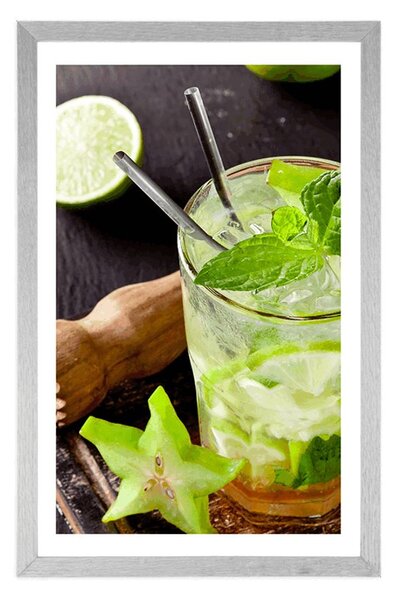 Poszter paszportuval finom Mojito