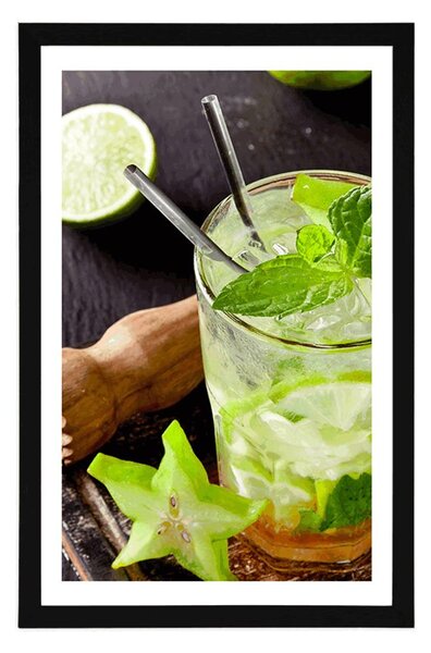 Poszter paszportuval finom Mojito