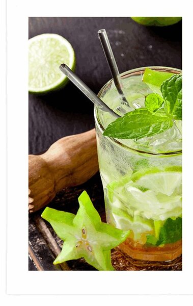 Poszter paszportuval finom Mojito