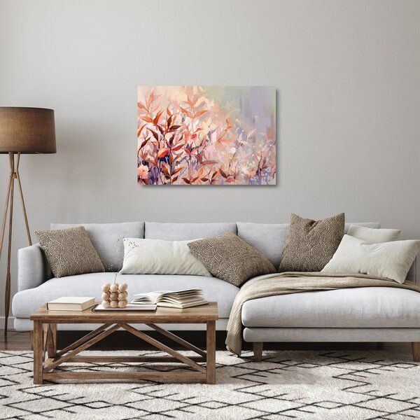 Üveg kép - Festés pasztell ősz (70x50 cm)