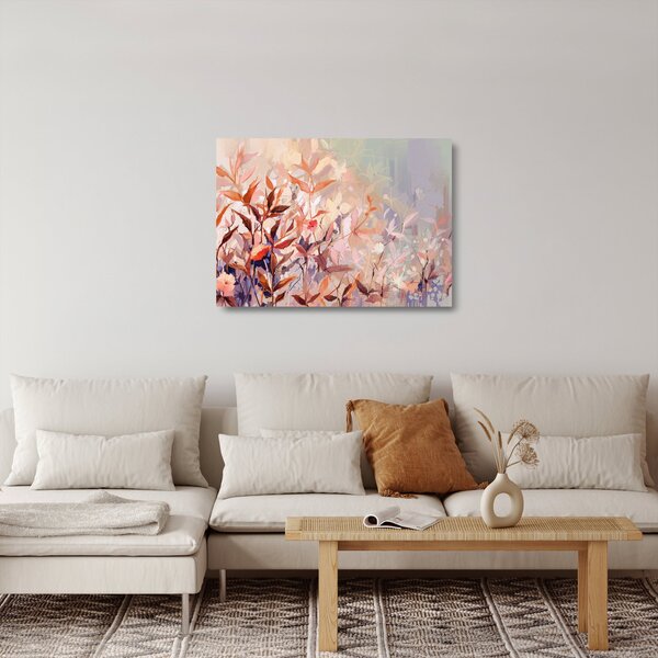 Üveg kép - Festés pasztell ősz (70x50 cm)