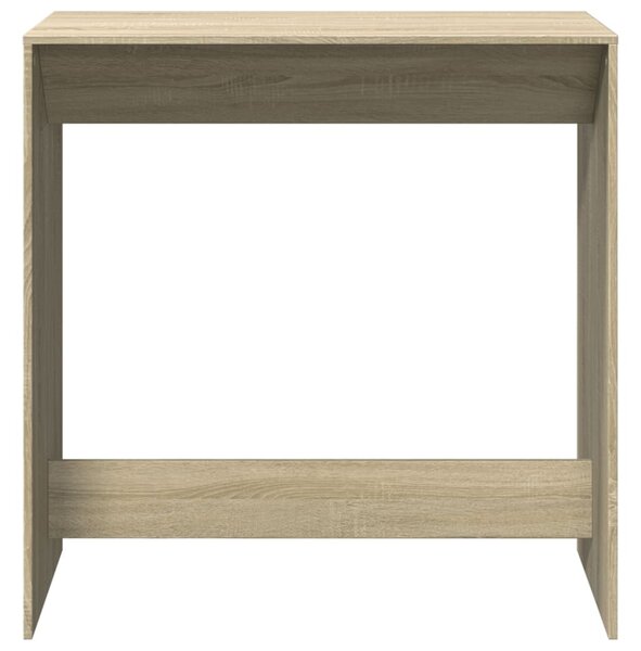 Sonoma tölgy színű szerelt fa bárasztal 102 x 50 x 103,5 cm