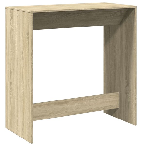 Sonoma tölgy színű szerelt fa bárasztal 102 x 50 x 103,5 cm