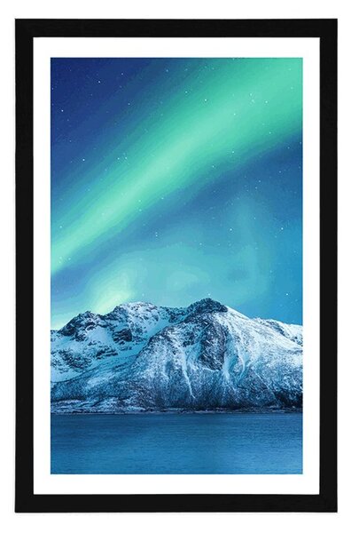 Poszter paszportuval sarkvidéki aurora