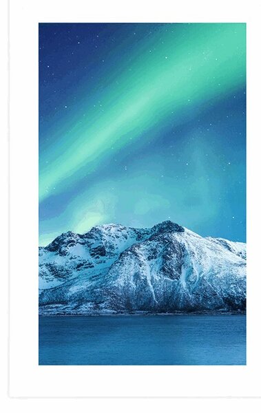 Poszter paszportuval sarkvidéki aurora