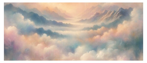 Kép - Felhők (120x50 cm)