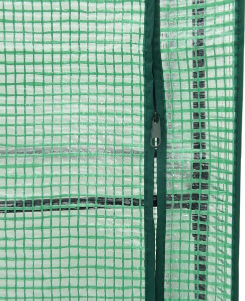 Rattan megjelenésű magaságyás melegháztakaróval 40x40x123 cm