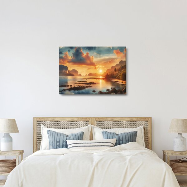 Kép - Kilátás a partról (70x50 cm)