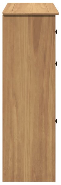 Panama tömör fenyőfa cipőtároló szekrény 80 x 35 x 105 cm