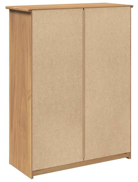 Panama tömör fenyőfa cipőtároló szekrény 80 x 35 x 105 cm