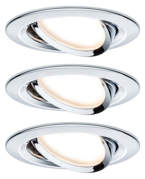 Spotlámpa Paulmann, Nova Coin, dimmable, Fémes, Folyosó, Fém, Modern