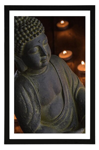 Poszter paszportuval Buddha tele harmóniával