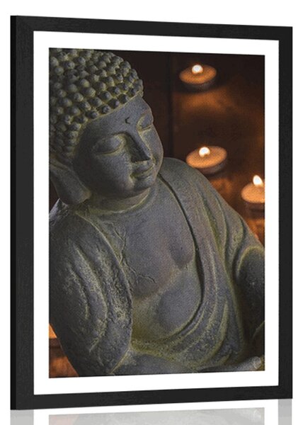 Poszter paszportuval Buddha tele harmóniával