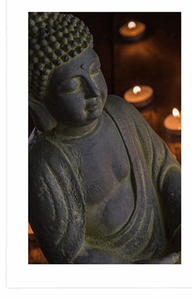 Poszter paszportuval Buddha tele harmóniával