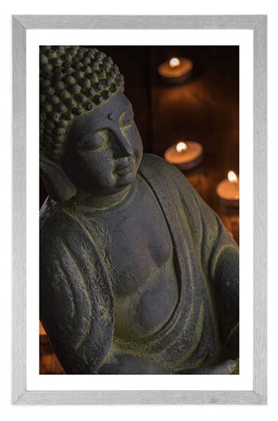 Poszter paszportuval Buddha tele harmóniával