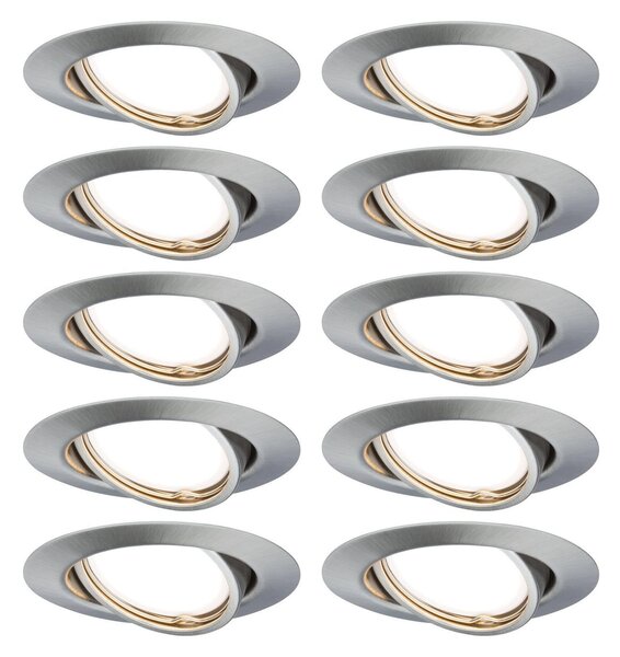 Spotlámpa Paulmann, Base, dimmable, Fémes, Nappali, Fém, Modern