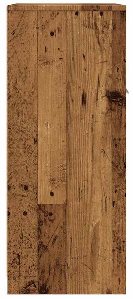 Antik fa színű szerelt fa mosdószekrény 60 x 33 x 80 cm