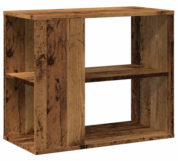 Antik fa színű szerelt fa kisszekrény 60 x 30 x 50 cm