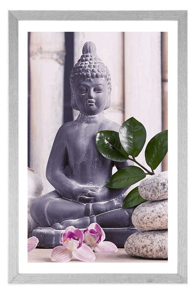 Poszter paszportuval wellness Buddha