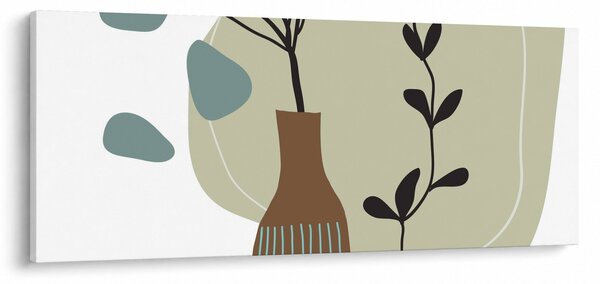 Kép - Virágok vázában N⁰2 (120x50 cm)
