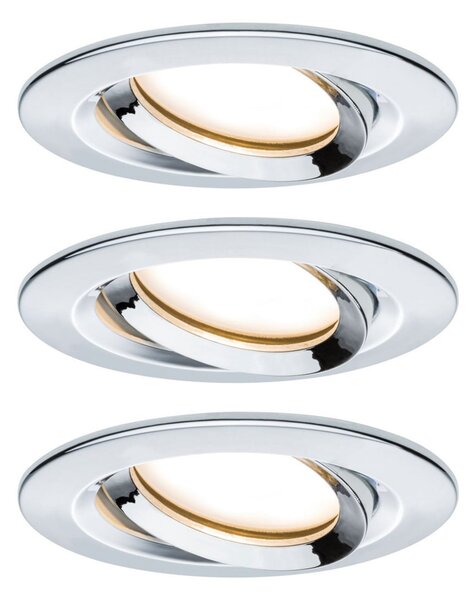 Spotlámpa Paulmann, Nova Plus, dimmable, Króm, Fürdőszoba, Fém, Modern