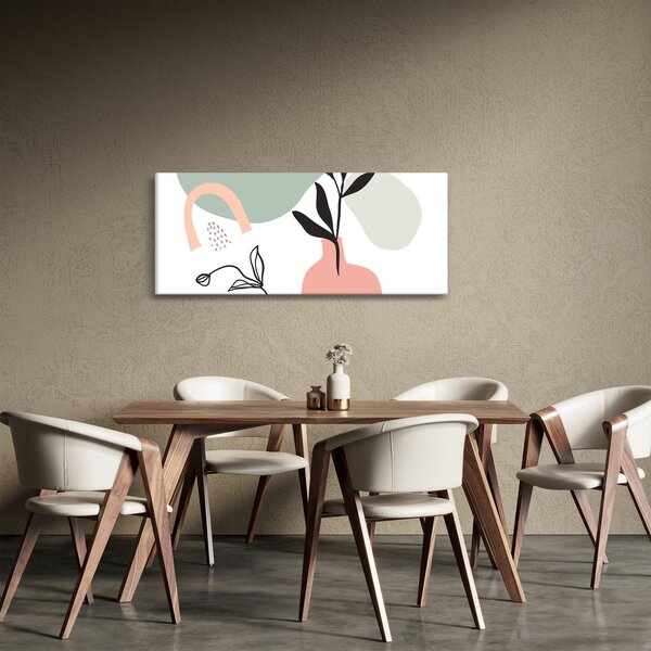 Kép - Virágok vázában N⁰3 (120x50 cm)