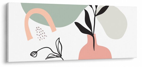 Kép - Virágok vázában N⁰3 (120x50 cm)