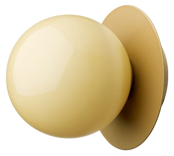 Fali Lámpa Nuura Aps, Liila 1 Medium, dimmable, Sárga, Fürdőszoba, Üveg, Dizájn