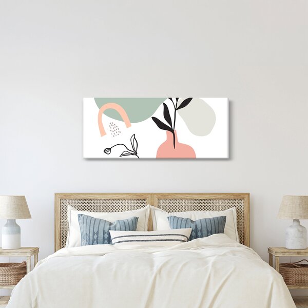 Kép - Virágok vázában N⁰3 (120x50 cm)