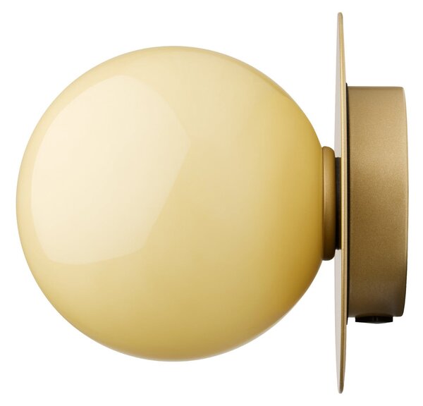 Fali Lámpa Nuura Aps, Liila 1 Medium, dimmable, Sárga, Fürdőszoba, Üveg, Dizájn