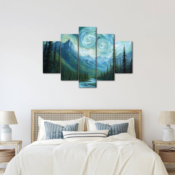 Kép - Táj Van Gogh érintésével (150x105 cm)