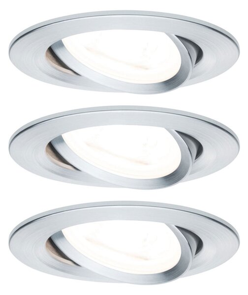 Spotlámpa Paulmann, Nova, dimmable, Fémes, Folyosó, Fém, Modern