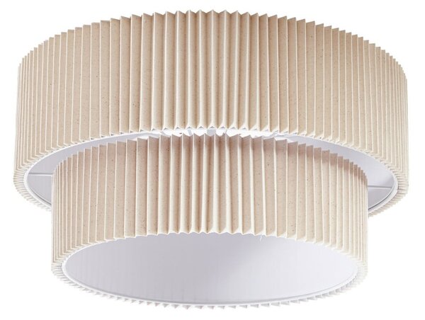 Mennyezeti Lámpa Lindby, Tazia, dimmable, Bézs, Nappali, Szövet / Textília