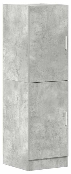 Betonszürke szerelt fa konyhaszekrény 38 x 41,5 x 131,5 cm