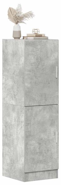 Betonszürke szerelt fa konyhaszekrény 38 x 41,5 x 131,5 cm