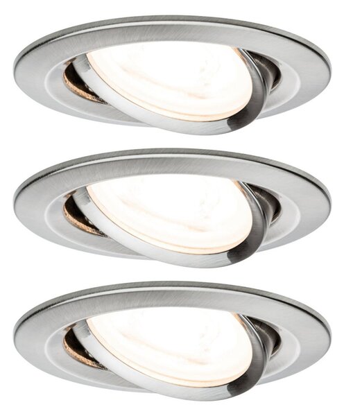 Spotlámpa Paulmann, Nova, dimmable, Szürke, Folyosó, Fém, Modern