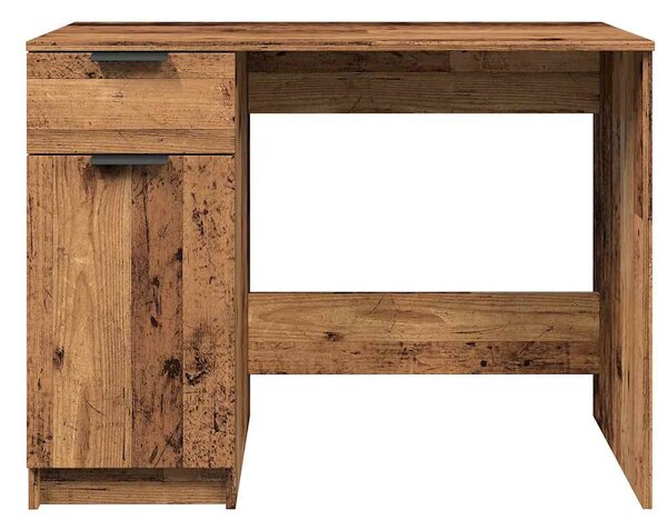 Íróasztal régi fa 100x50x75 cm műszaki fa