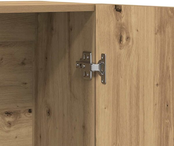 Highboard artisan tölgy 70x31x115 cm gépi úton előállított fa
