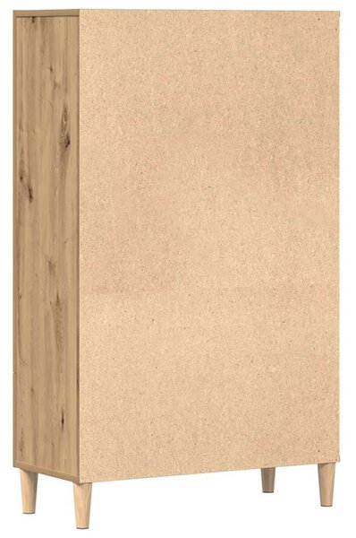 Highboard artisan tölgy 70x31x115 cm gépi úton előállított fa